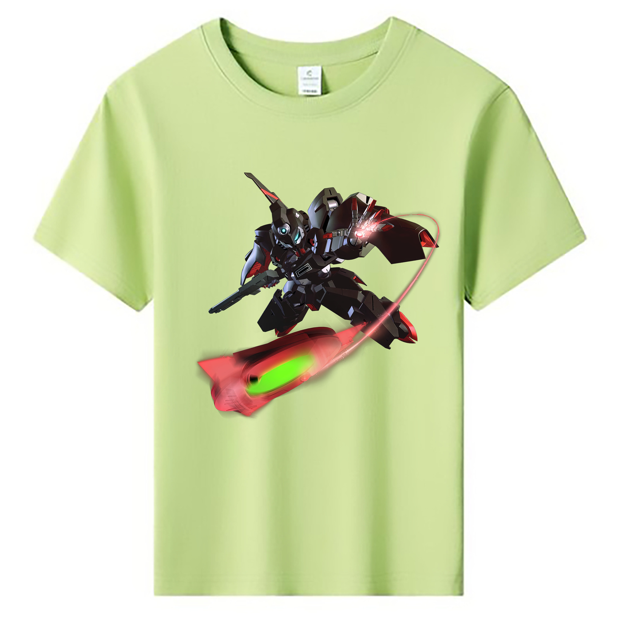 （画像用） 機動戦士ガンダム Mobile Suit Gundam 綿100％キッズTシャツ（フロントプリント）